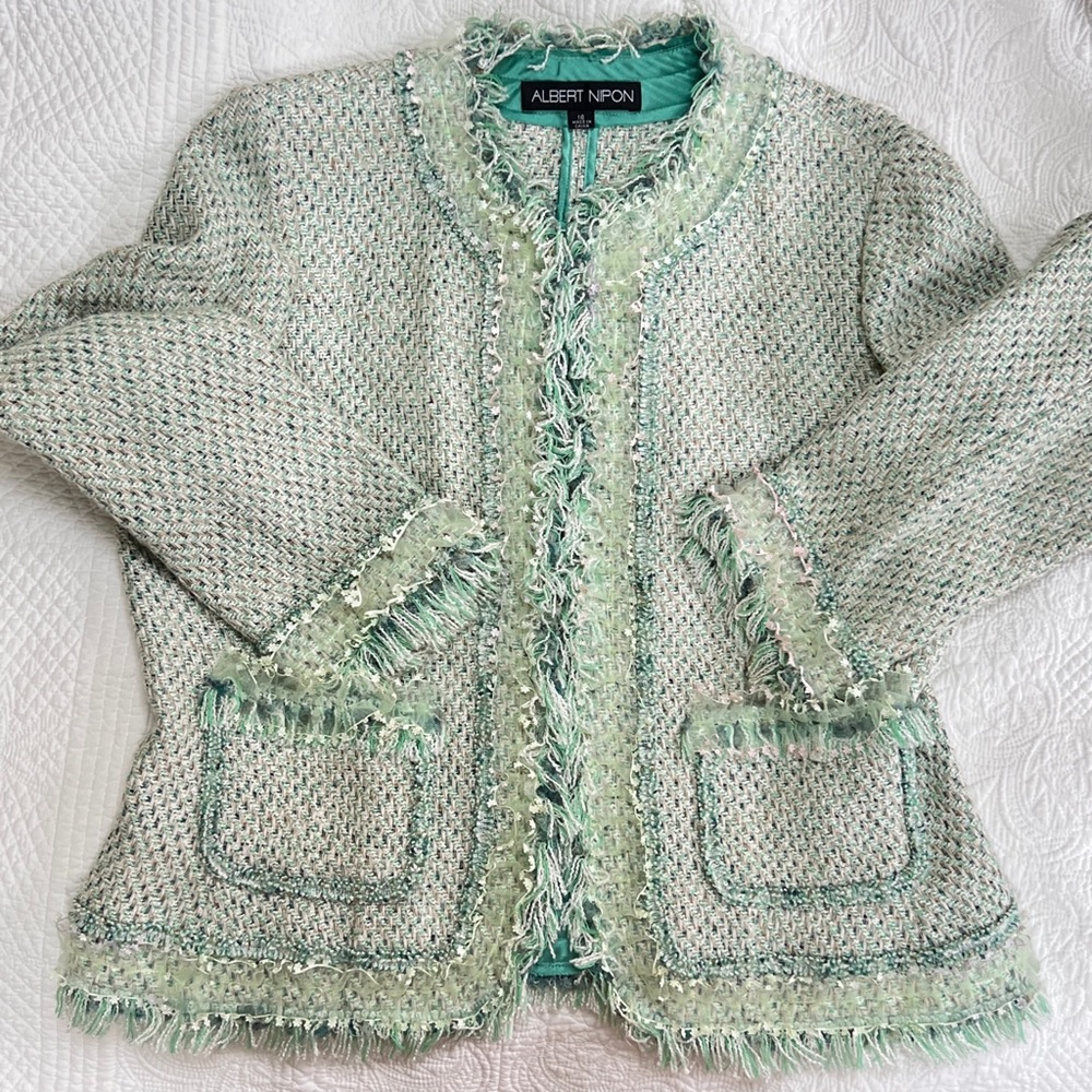 Spring Jacket Albert Nipon - Picture 5 of 10